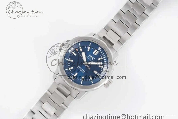 MIROTIME 0215 Versatile Aquatimer SS IW3290 V6SF 1:1 Best Edition Blue Dial on SS Bracelet A 7031